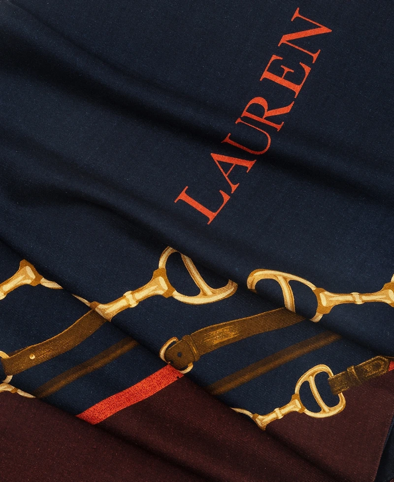 Lauren Ralph Lauren Diagonal Belting Oblong Scarf