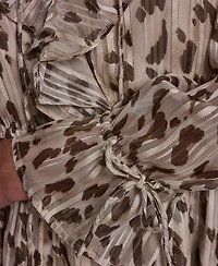 Bcbg Women's Long-Sleeve Mini Dress