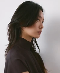 Mango Women's Lyocell Belt Jumpsuit