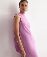 Mango Women's Double-Layer Long Dress