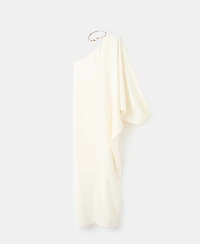 Mango Women's Puffed Sleeve Collared Dress