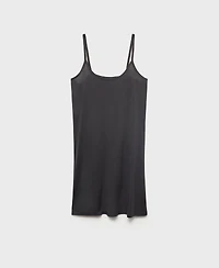 Mango Women's Micro-Modal Straps Nightgown