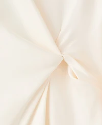 Mango Women's Ruched Satin Dress