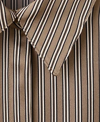 Mango Women's Satin Striped Shirt