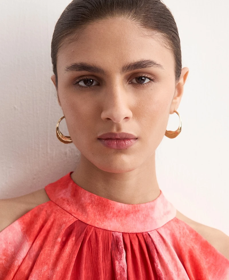 Mango Women's Off-The-Shoulder Long Dress