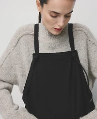 Mango Women's Maternity Denim Dungarees