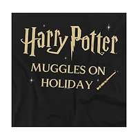 Harry Potter Men's Muggles On Holiday Wand T-Shirt