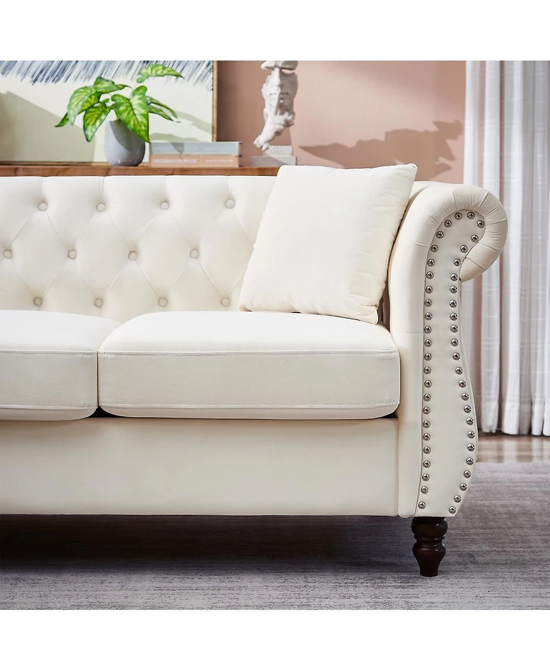 Streamdale Furniture 83.5" Oversized L-Shaped Sectional Sofa