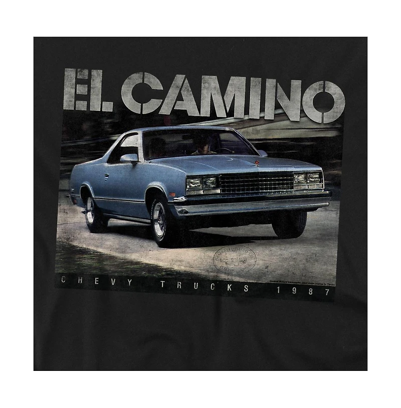 Corvette Men's Chevy El Camino Truck 87 T-Shirt
