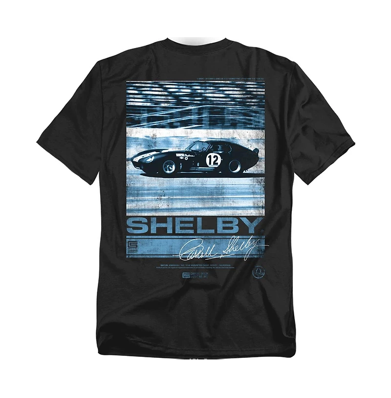 Mustang Men's Shelby Cobra At Speed Back T-Shirt