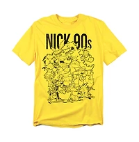 Logovision Men's Nickelodeon 90S Nick T-Shirt