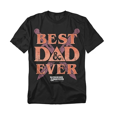 D&D Men's Best Dd Dad Ever T-Shirt
