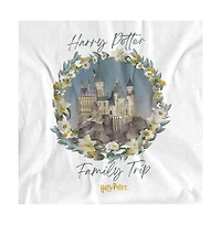 Harry Potter Men's Hogwarts Family Trip Watercolor T-Shirt