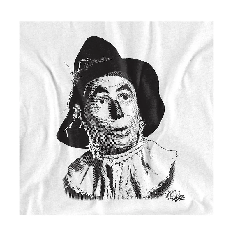 Wizard Of Oz Men's The Scarecrow Headshot T-Shirt