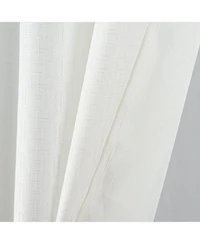 Rt Designers Collection Sedona 100% Polyester 140 Gsm Jacquard Grommet Curtain Panel