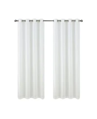 Rt Designers Collection Sedona 100 Polyester 140 Gsm Jacquard Grommet Curtain Panel