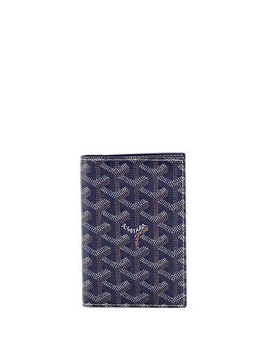 Pre-Owned Goyard Grenelle Passport Holder Coated Canvas