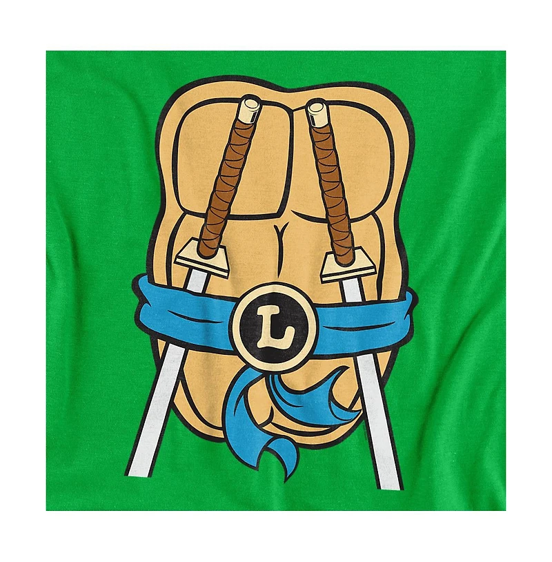 Teenage Mutant Ninja Turtles Men's Leonardo Shell T-Shirt