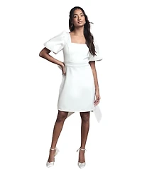 Coast Women's Taffeta Bow Back Mini Dress