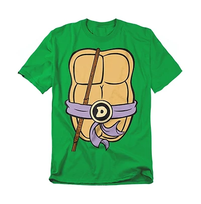 Teenage Mutant Ninja Turtles Men's Donatello Shell T-Shirt