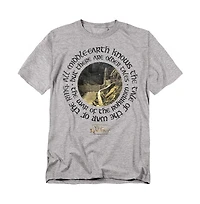 Lord Of The Rings Men's War Rohirrim Helms Deep Circle T-Shirt