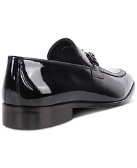 Vellapais Men's Edroy Horsebit Buckle Slip-On Dress Loafers
