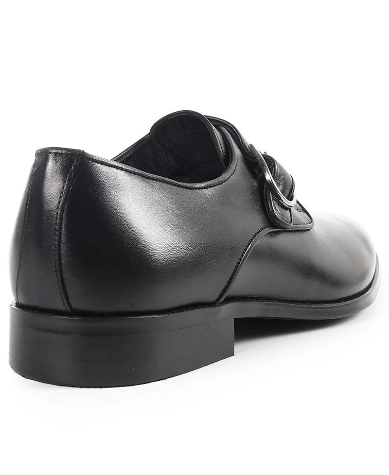 Vellapais Men's Belltown Single Monk Dress Shoes