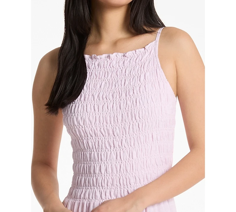 Michael Kors Women's Sleeveless Round Neck A-Line Dress