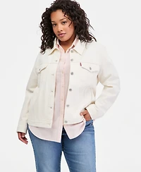 Levi's Plus Button-Down Original Denim Trucker Jacket