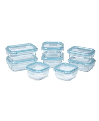 Sedona Kitchen 16-Pc. Glass Food Storage Set