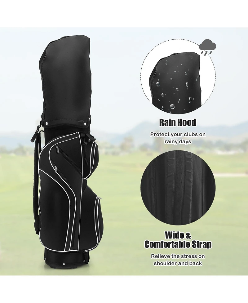 Mecale 10-Piece Ladies Complete Golf Club Set with Alloy Driver