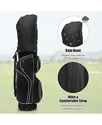 Mecale 10-Piece Ladies Complete Golf Club Set with Alloy Driver