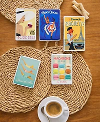 Sacre Marcel French Mini Tin Chocolate Wafers Bundle, 5-Pc.