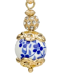 Patricia Nash Gold-Tone Plated Wire Bead Drop Earrings