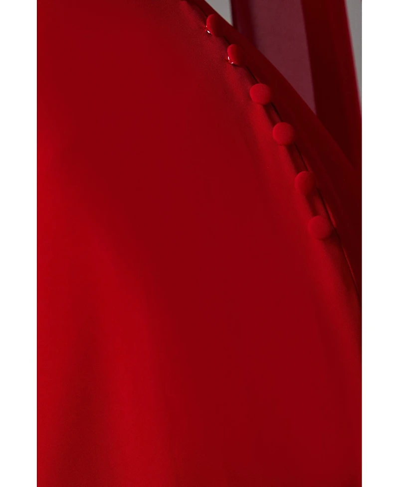 Coast Women's Cowl Back Crepe Maxi Dress