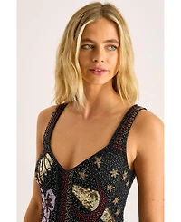 Nasty Gal Women's Celestial Beaded Mini Dress