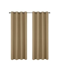 Rt Designers Collection 100 Polyester 140 Gsm Sedona Jacquard Grommet Curtain Panel 54 X22 X X22