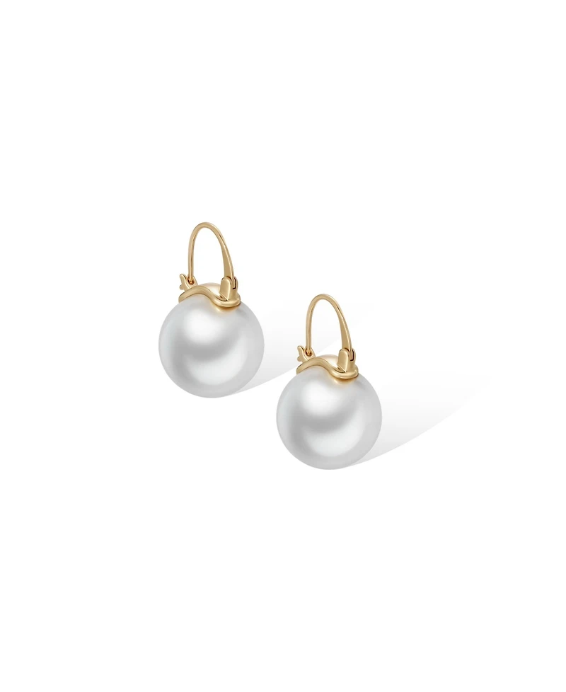 Retro Chic Pearl Earrings