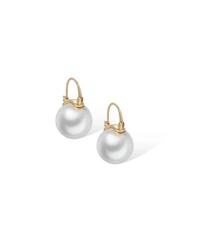 Retro Chic Pearl Earrings