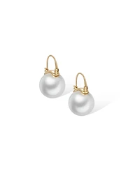 Retro Chic Pearl Earrings
