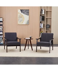 sumyeg Mid-Century Modern Chair with Solid Wood Frame