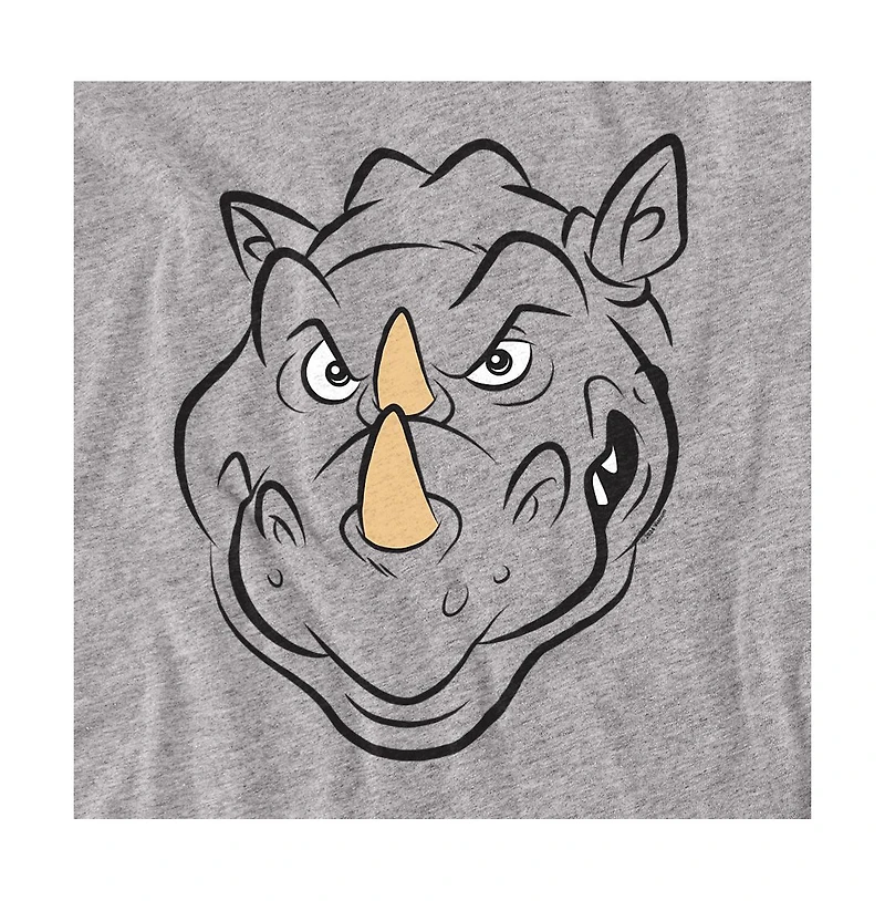 Teenage Mutant Ninja Turtles Big & Tall Rocksteady Face T-Shirt