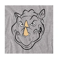 Teenage Mutant Ninja Turtles Big & Tall Rocksteady Face T-Shirt