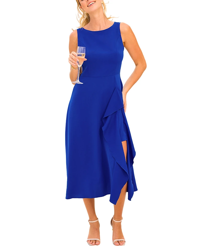 Cupshe Women's My Everything Blue Midi Beach Dress