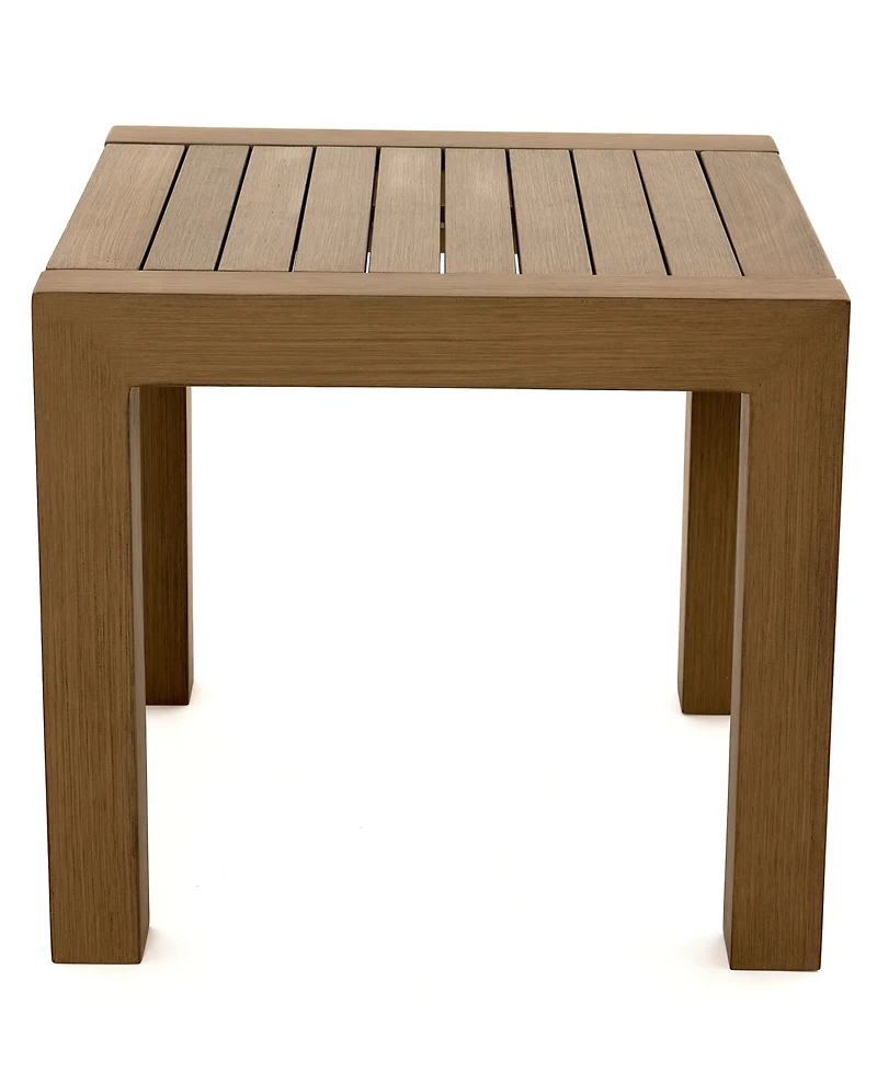 Agio Vera 22" Aluminum Outdoor End Table, Created for Macy's