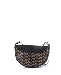 Pre-Owned Goyard Hirondelle Shoulder Bag Coated Canvas and Leather