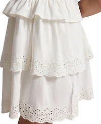 Polo Ralph Lauren Girls' 7-16 Smocked Cotton Jersey Dress