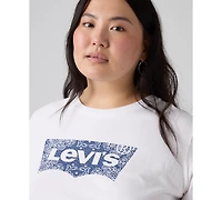 Levi's Trendy Plus Perfect Logo Cotton T-Shirt