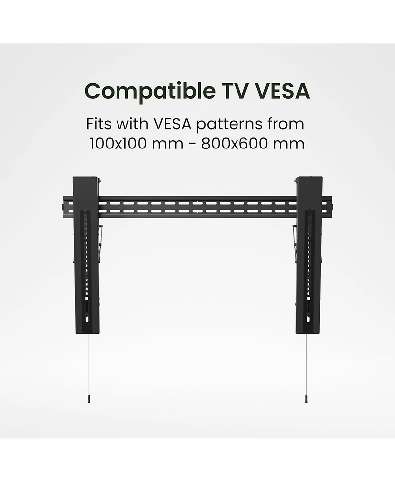 Kanto PT405 Solid Steel Ultra Slim Tilting Tv Mount