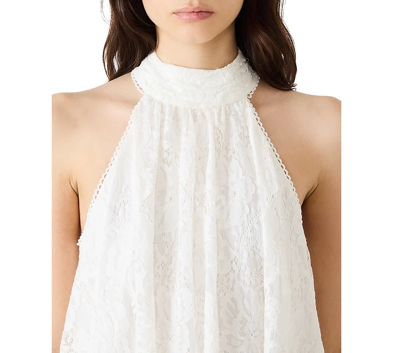 Steve Madden Juniors' Sander Halter Neck High-Low Dress